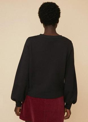 Жіночий чорний светр з написом love, xs2 фото