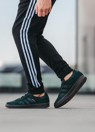 Adidas gazelle indoor green, кроссовки адидас мужские зеленые, кроссовки мужские адидас зелёные, кроссовки адидас газель мужские5 фото