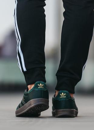 Adidas gazelle indoor green, кроссовки адидас мужские зеленые, кроссовки мужские адидас зелёные, кроссовки адидас газель мужские4 фото