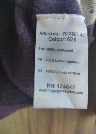 Вовняний джемпер, пуловер mcgregor5 фото