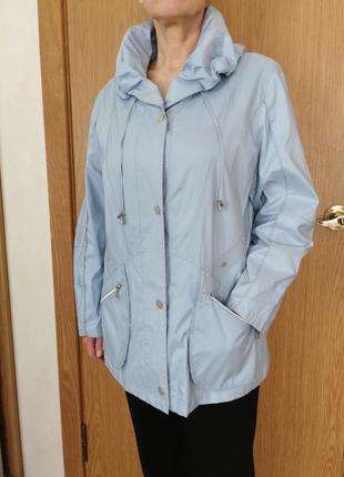 Стильная легкая женская куртка, размер 52, kirsten, германия6 фото