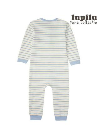 1-2 года пижама для мальчика человечек для сна комбинезон трикотажный спальный боди открытые ножки2 фото