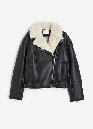 Дубленка h&m