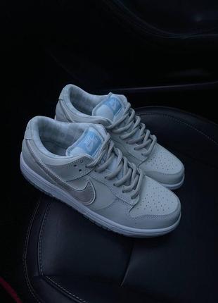 Кроссовки nike sb dunk white lobster