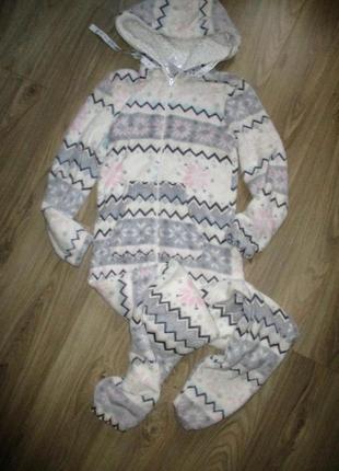 Теплый кигуруми, пижама, комбинезон размер 10/121 фото