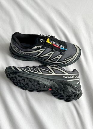 Кроссовки salomon xt-6 gray gore-tex2 фото