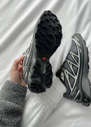 Кроссовки salomon xt-6 gray gore-tex9 фото