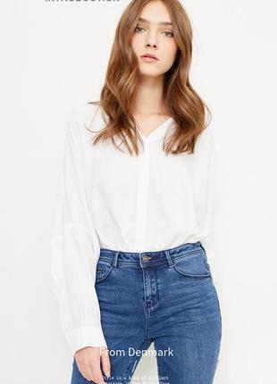 Лёгкая блузка 100 % вискоза vero moda размер m4 фото