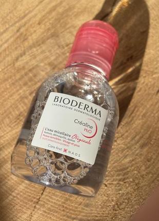 Bioderma crealine h2o original micellar water 100 ml.1 фото