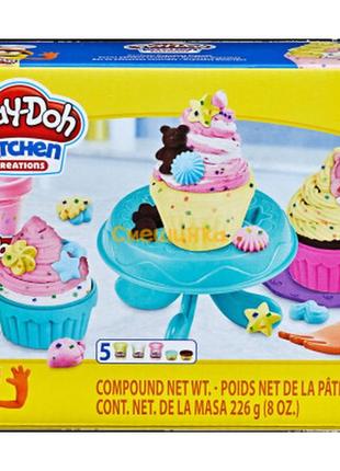 Набор для творчества hasbro play-doh набор капкейков (f2929)