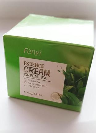 Крем для обличчя fenyi green tea з екстрактом зеленого чаю 40 g