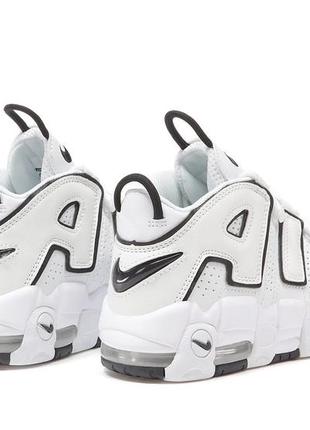 Модні шкіряні кросівки nike air more uptempo (36-41)4 фото