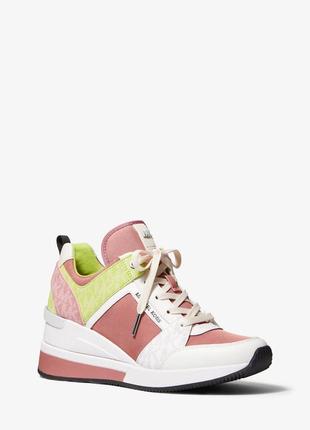 Кроссовки женские georgie michael kors на платформе