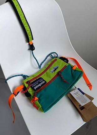 Сумка жіноча / чоловіча зелена patagonia