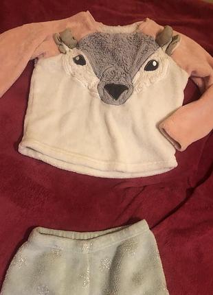 Пижама, комплект, 8-9 р 134 см. primark.