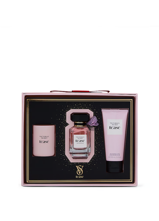 Люкс подарок. подарочный набор victoria's secret tease luxe fragrance set1 фото