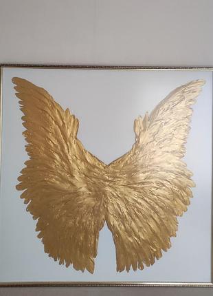 Картина, декор, панно, handmade крила ангела, angel's wings