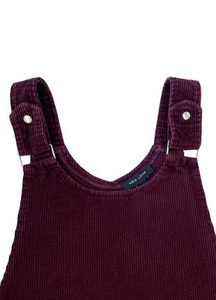 Вельветовий сарафан new look, l/xl