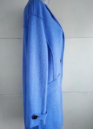 Стильный кардиган, лёгкое пальто tu голубого цвета3 фото