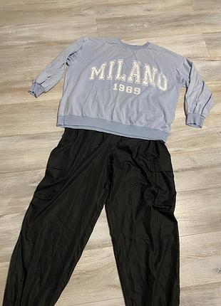 Приятный свитшот большого размера