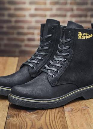 Крутые зимние ботинки dr martens