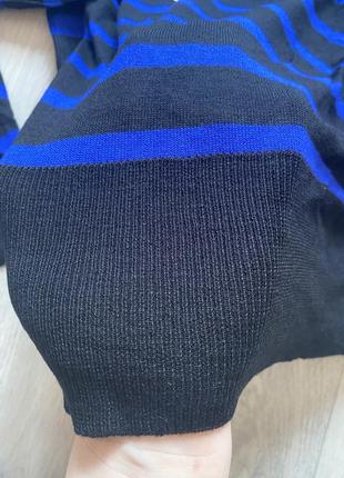 Светр, тонкий светр, тонкий джемпер, кофта в смужку, свитер полосатый zara