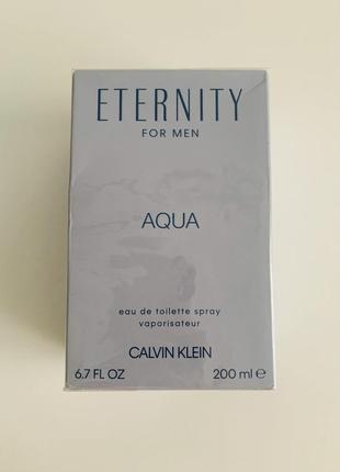 Туалетна вода eternity aqua by calvin klein