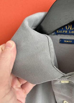Polo ralph lauren оригинал мужская футболка с воротником поло размер m б у5 фото