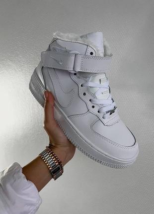 Nike air force 1 хутро