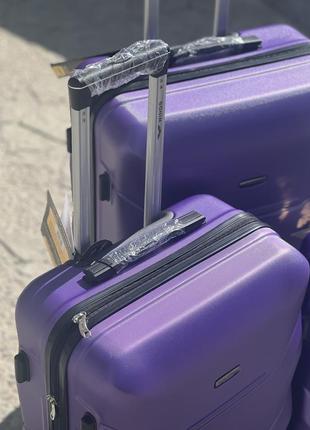Валіза модель 147 wings ,абс пластик +полікарбонат ,великий ,середній ,маленький ,ручна поклажа,чемодан ,дорожня сумка6 фото