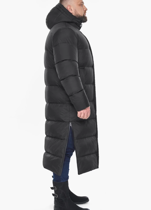 Довга чоловіча зимова куртка пальто2 фото