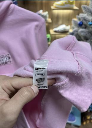 Худи supreme box logo bandana pink — цена 3201 грн в каталоге Худи
