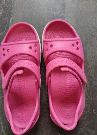 Crocs босоножки, сандили, кроксы для девочки размер j1 31-323 фото