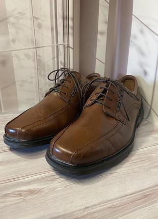 Шкіряні туфлі clark’s🌿 45р