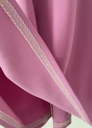 Юбка розовая slowear от савостиной6 фото