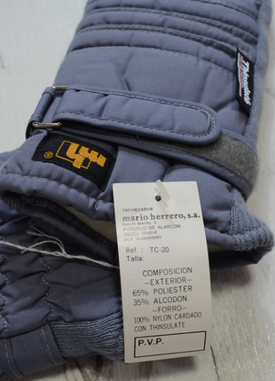 Thinsulate 3m зимові рукавиці лижні перчатки брендові топ якість4 фото
