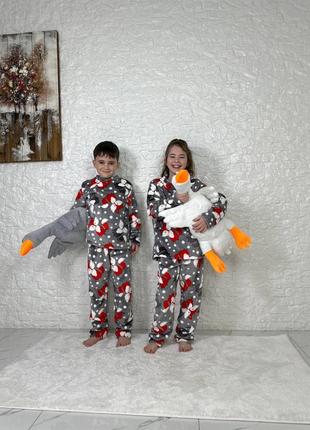 Пижама детский домашний костюм 4 цвета