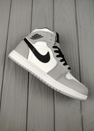 Nike air jordan 1 winter light smoke gray 8