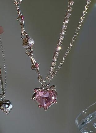 Цепочка с подвеской 💗⛓️