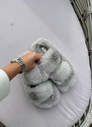 Тапочки пушистые