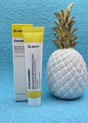 Зволожуючий бар'єрний крем із керамідами dr. jart+ ceramidin skin barrier moisturizing cream