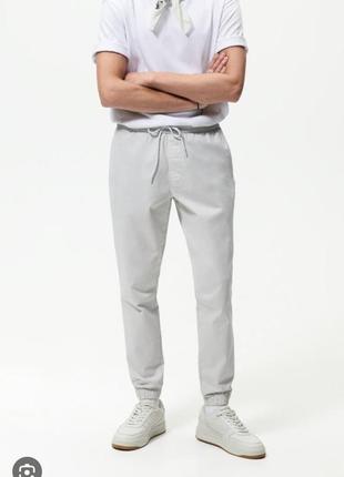 Zara slim fit jogging trousers2 фото