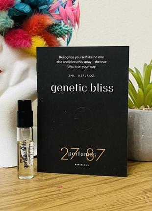 Оригінал пробник парфум парфумована вода 27 87 perfumes genetic bliss