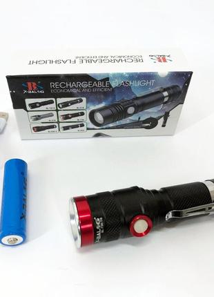 Фонарик тактический ручной bailong bl-736-t6, светодиодный фонарик ручной аккумуляторный портативный
артикул:&nbsp;ws65192