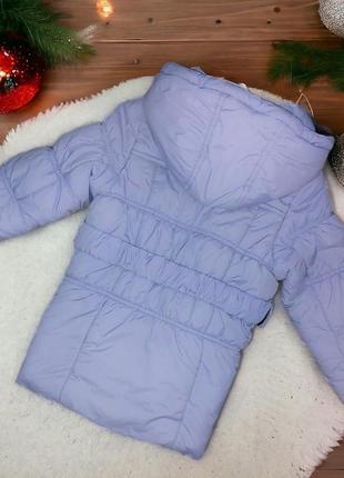 Зимова тепла куртка курточка пуховик для дівчинки 92-98р6 фото