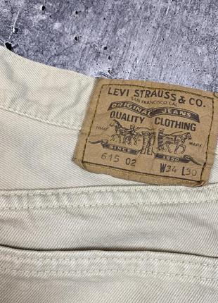 Джинси levi’s 615 beige vintage3 фото