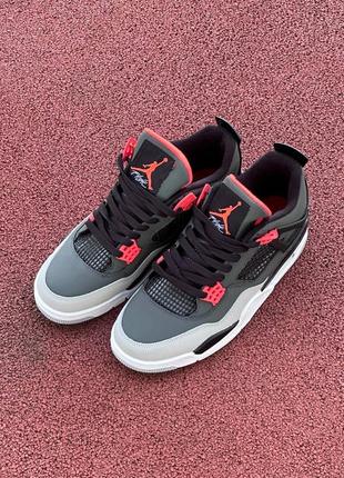 Чоловіче взуття nike air jordan retro 4, четверки, джордани, дріл, y2k, dril3 фото