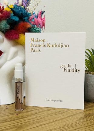 Оригинальный пробник парфюмированная вода maison francis kurkdjian gentle fluidity gold1 фото