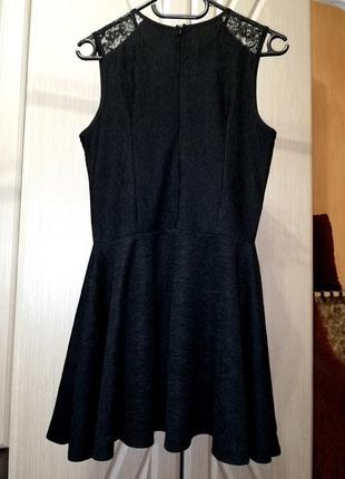 Платье плаття сукня маленькое чёрное2 фото