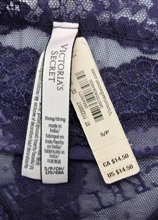Изысканные кружевные трусики victoria’s secret3 фото